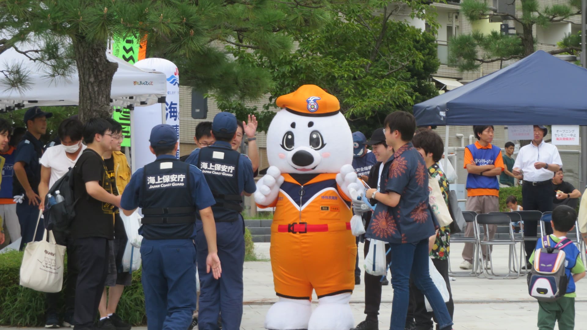 東京ベイ・クリーンアップ大作戦写真