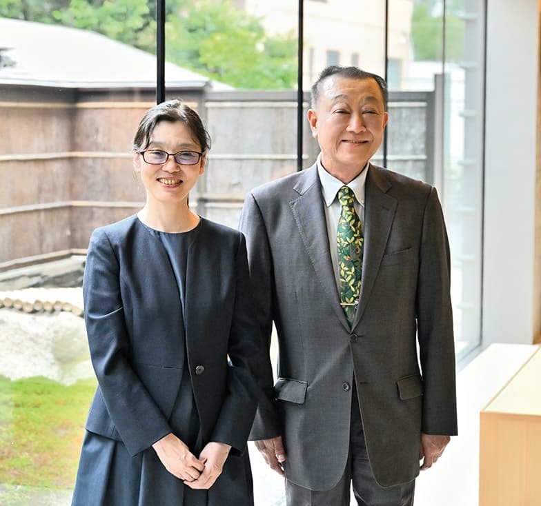 館長と学芸課長